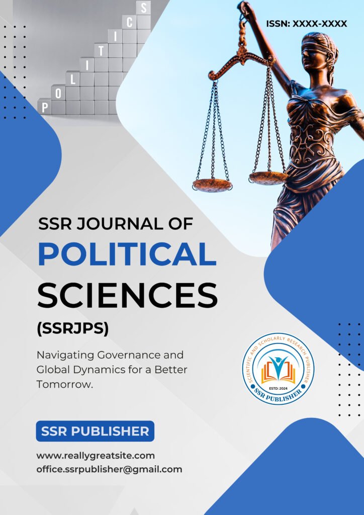 Ssr Journal Notebook SSR Journal of Political Sciences (SSRJPS) - SSR PUBLISHER
