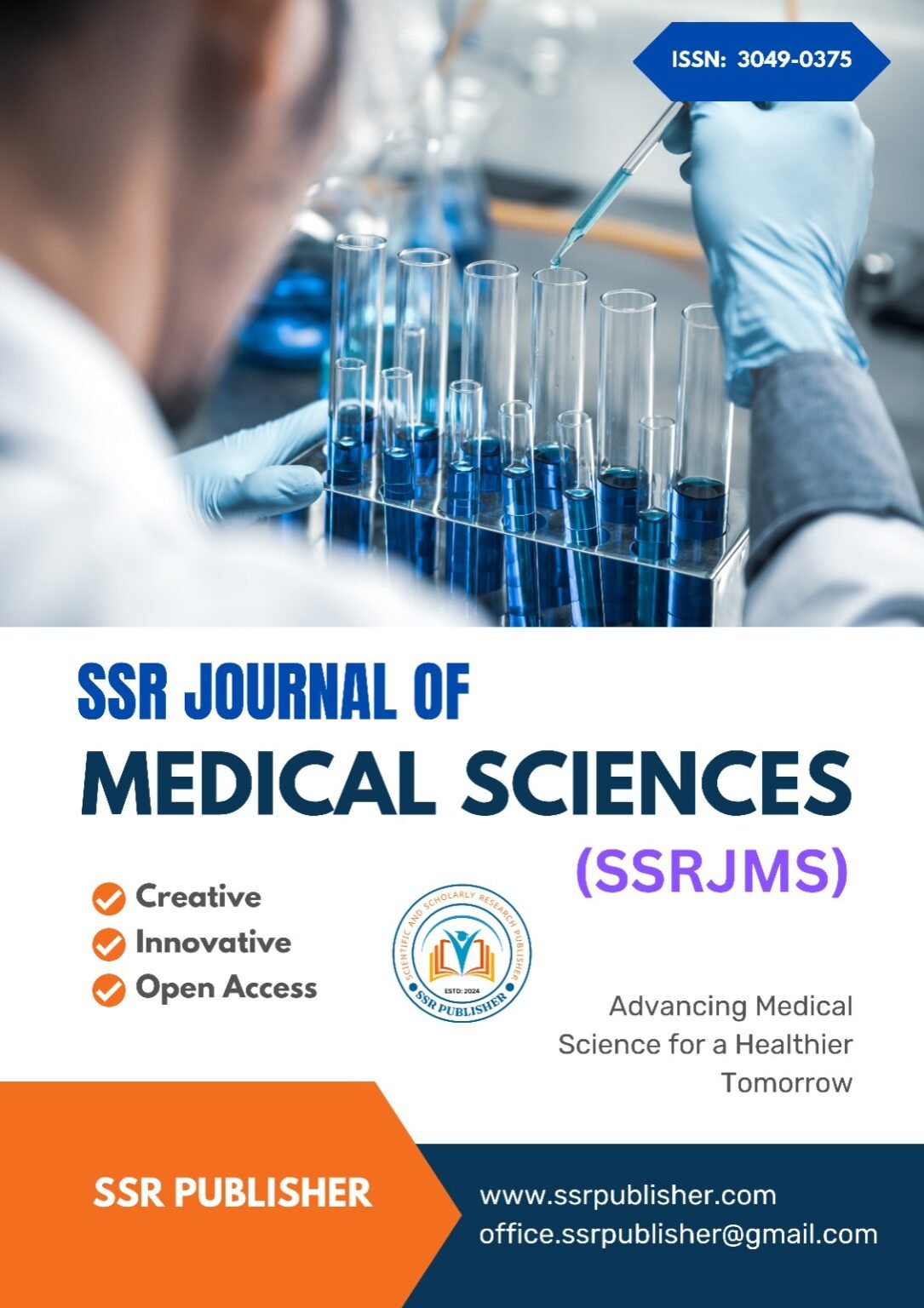 Ssr Journal Notebook SSR Journal of Medical Sciences (SSRJMS) - SSR PUBLISHER